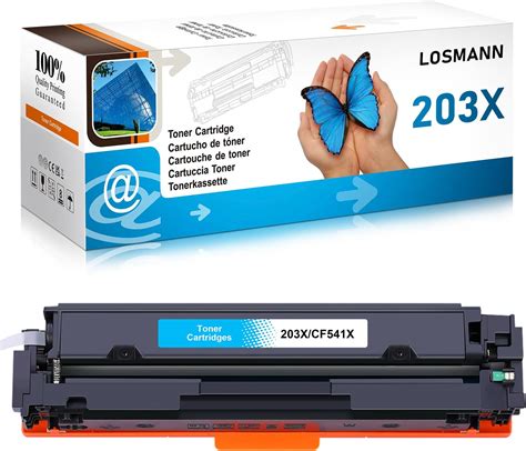 Losmann 203x Toner Compatible With Hp 203x Cf541x 203a Cf541a For Hp