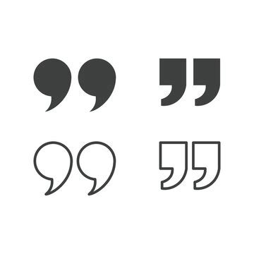 Quotation Marks Vector