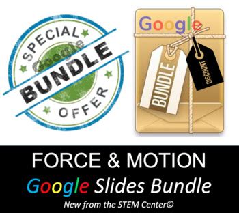 Force Motion Google Slides Bundle By The Stem Center Tpt