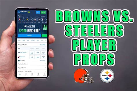 The 3 Best Browns Vs Steelers Player Props