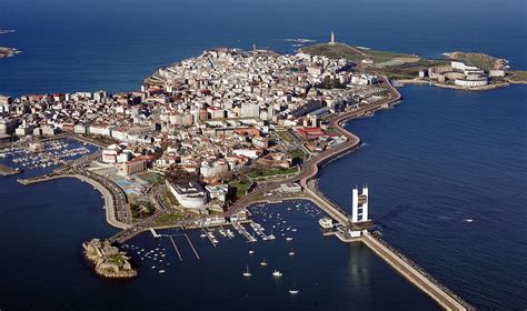 Vista Aérea De Coruña Spain Hotel Pool Travel Facts