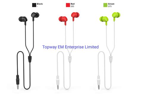 Wired Stereo in-Ear Earphone Wired Ear Buds with 3.5mm Jack Plug