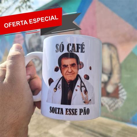 Caneca Quilos mortais Dr Now Nowzaradan só o café solta esse pão