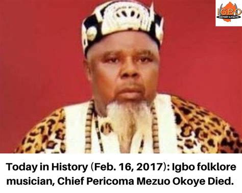 Emmanuel Echeta On Twitter RT IgboHistoFacts Today In History