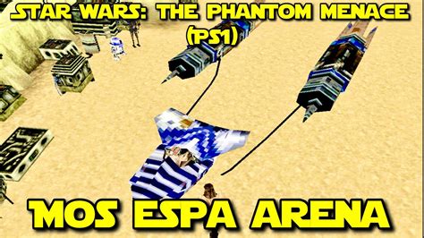 Ps Star Wars Episode I The Phantom Menace Mos Espa Arena Level