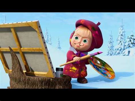 Маша и Медведь - Картина маслом 27 серия - YouTube