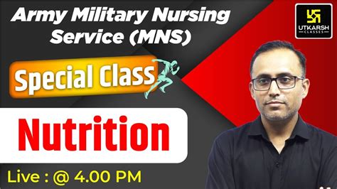 Army Military Nursing Service MNS 2023 Special Class Nutrition Top