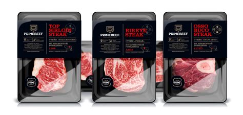 Primebeef Premium Black Angus Beef Restyling Package Design