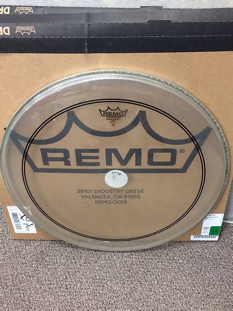 Remo 24 Weatherking Powerstroke 3 Batter Bass Drum Head Reverb