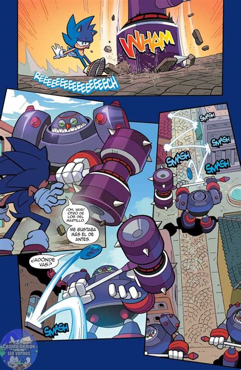 Sonic The Hedgehog Comic Idw Traduccion Espa Ol Sonic The