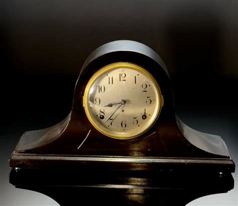 At Auction: Antique Seth Thomas Mahogany Mantle Clock