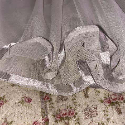 White Lace Lingerie Slip Nightgown Adorable Sheer Depop