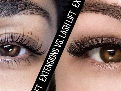 Lash Lift Vs Lash Extensions What Exactly Is The Difference Eye Lash Lift