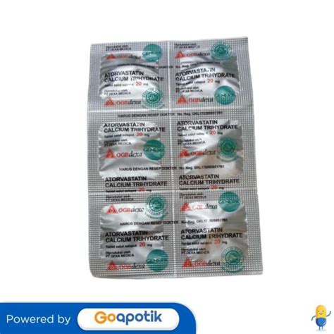 Jual Atorvastatin Ogb Dexa Medica Mg Strip Tablet Di Seller Apotek