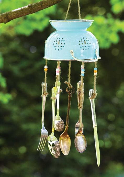 Staggering Ideas For Recycling Old Kitchen Items Diy Windspiele