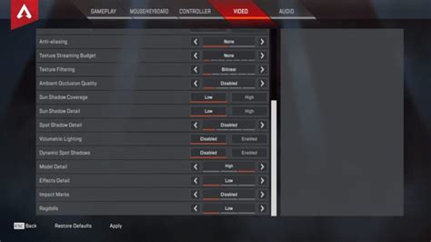 ImperialHal Apex Legends Settings With Keybinds Complete Gear