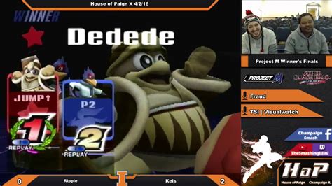 House Of Paign X Ripple Zss King Dedede Vs Kels Falco Pm Winner