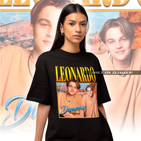 Leonardo Dicaprio Retro 90s Tee Leonardo Dicaprio Hoodie Leonardo ...