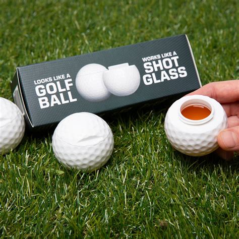 golf shots  golf ball shaped shot glasses   sport shots