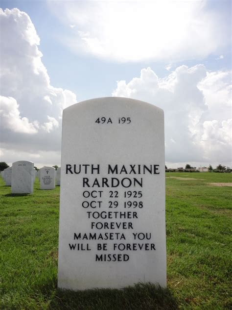 Ruth Maxine Rardon Find A Grave Memorial