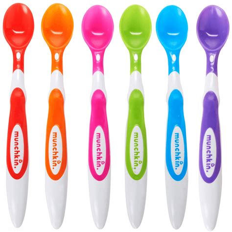 Munchkin 6 Soft Tip Baby Spoons Olivers Babycare