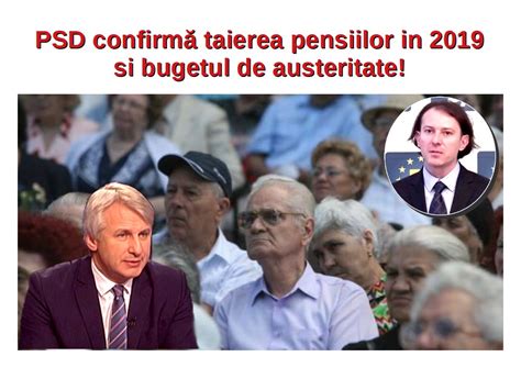 Blogul lui Cepeca PSD taie pensiile în 2019 și introduce bugetul