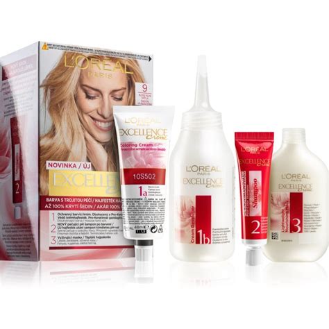 Loreal Paris Excellence Creme Farba Do W Os W Odcie Light Natural Blonde Sklep Empik