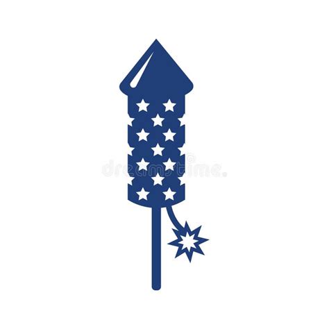 Roman Candle Firework Vector Illustration Design Stock Vector - Illustration of light ...