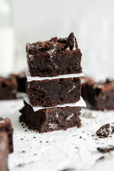 Fudgy Oreo Brownies Broma Bakery