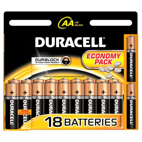 Baterii Duracell Basic Aak18 R6 18 Buc Emagro