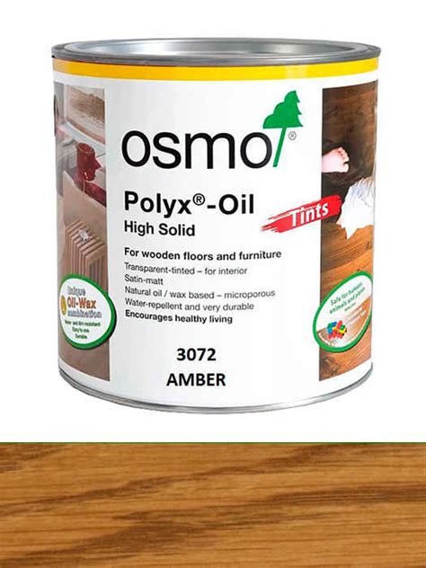 Цветное масло с твердым воском Osmo Hartwachs-Ol Farbig 0,125 L Янтарь ...