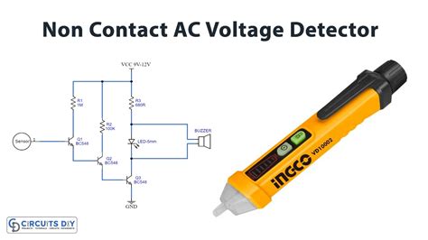 Non Contact Ac Voltage Detector Using 2n3819 Mosfet 49 Off