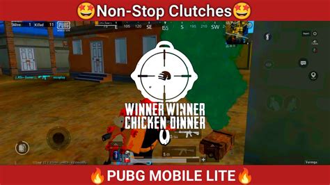 Non Stop Clutches Pubg Mobile Lite The Ks Gamer YT YouTube