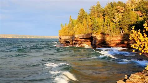 Shoreline of Lake Superior in the Upper Peninsula, Michigan image