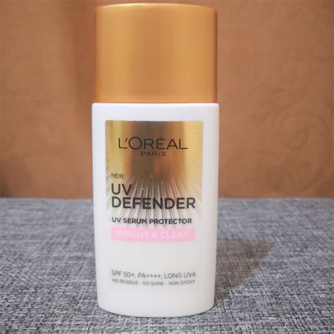 Preloved 90 L OREAL PARIS UV Defender Serum Protector Sunscreen BRIGHT