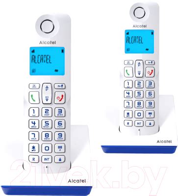 Alcatel S230 Duo (белый) Беспроводной телефон купить в Минске, Гомеле ...
