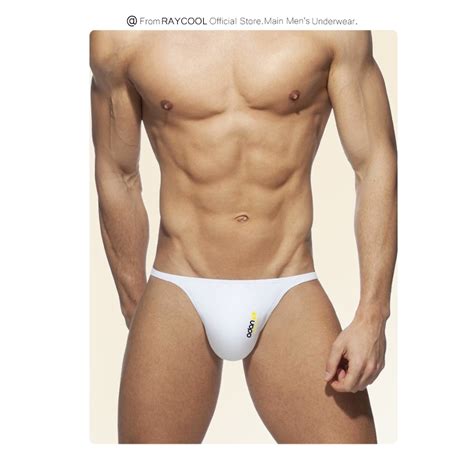 ADANNU Brief Men Modal Cotton Bikini Design Mens Underwear Briefs Low Waist U Convex Panty Brief