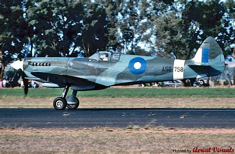 Aerial Visuals Airframe Dossier Supermarine Spitfire Hf Viii S N