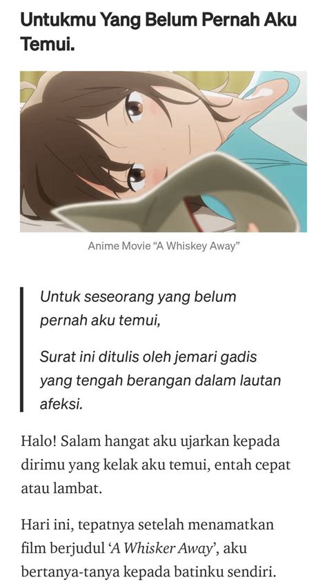 Literary Base On Twitter Karya Untukmu Yang Belum Pernah Aku Temui