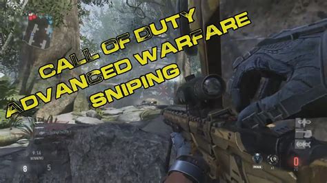 Call Of Duty Advanced Warfare MORS Bolt Action Sniper Gameplay YouTube