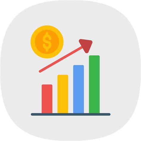 Revenue Increase Vector Icon Design 16325085 Vector Art At Vecteezy