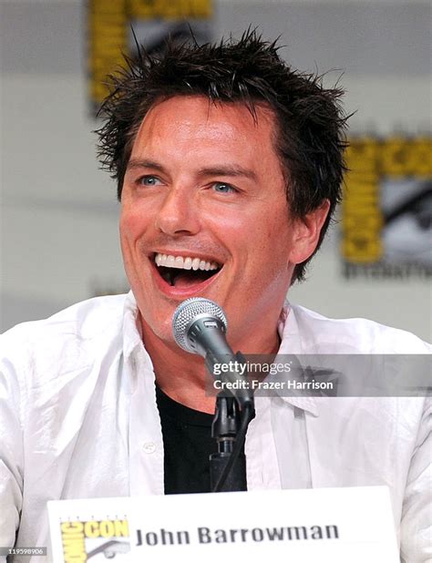 Actor John Barrowman Speaks At Starz Torchwood Panel During News