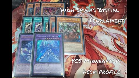 High Spirits Bystial Tearlament YCS Minneapolis Deck Profile Yu Gi