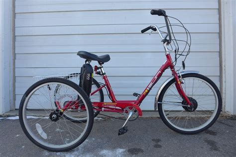 EBO Phantom Electric Bike Kit Installed On A Miami Sun Adult Trike