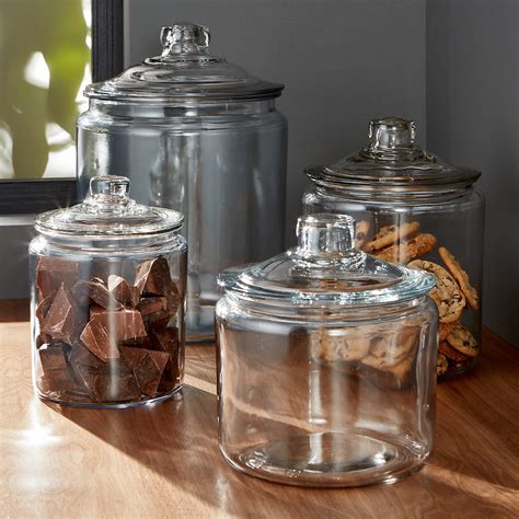 Heritage Hill Glass Jars With Lids Crate And Barrel