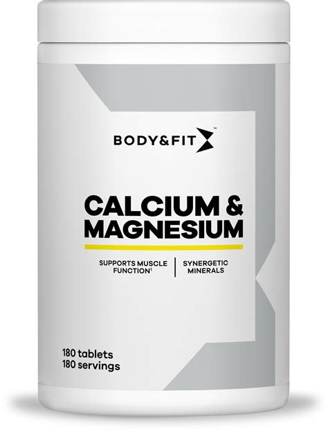 Body Fit Calcium Magnesium Tabletten Vitaminen En Mineralen