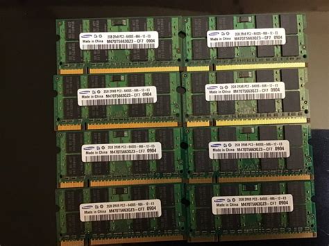 Yahooオークション Ddr2 Pc2 6400s 2gb Samsung製 8枚組