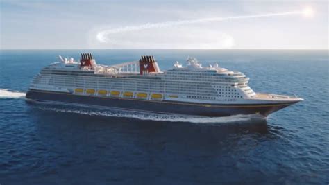 The Disney Wish Cruise Ship