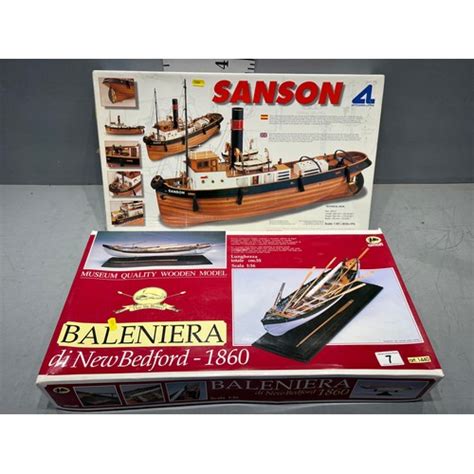 Model Boat Kits Amati Baleniera New Bedford Artesania Latina