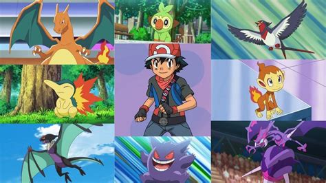 All Ash Pokemon List